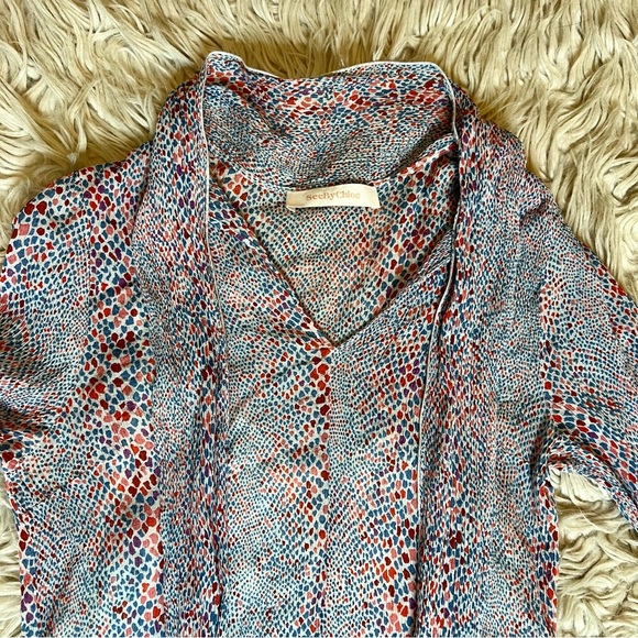 Like new See by Chloe print blouse - Picture 4 of 9